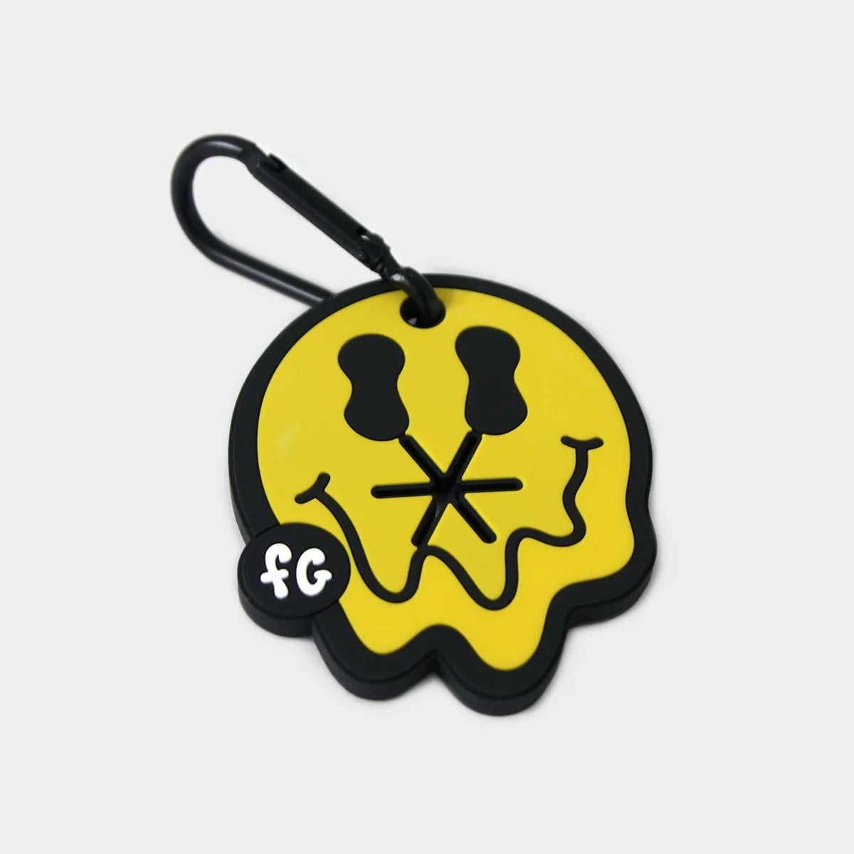 Dog Poop Tag Carrier - 'Trippy Face' - Floof Gang