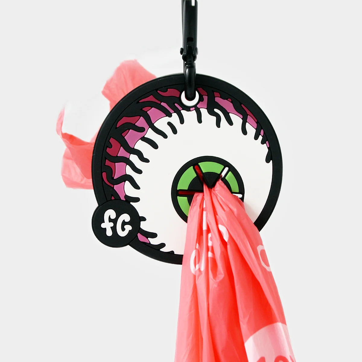 Dog Poop Tag Carrier - 'Zombie' - Floof Gang