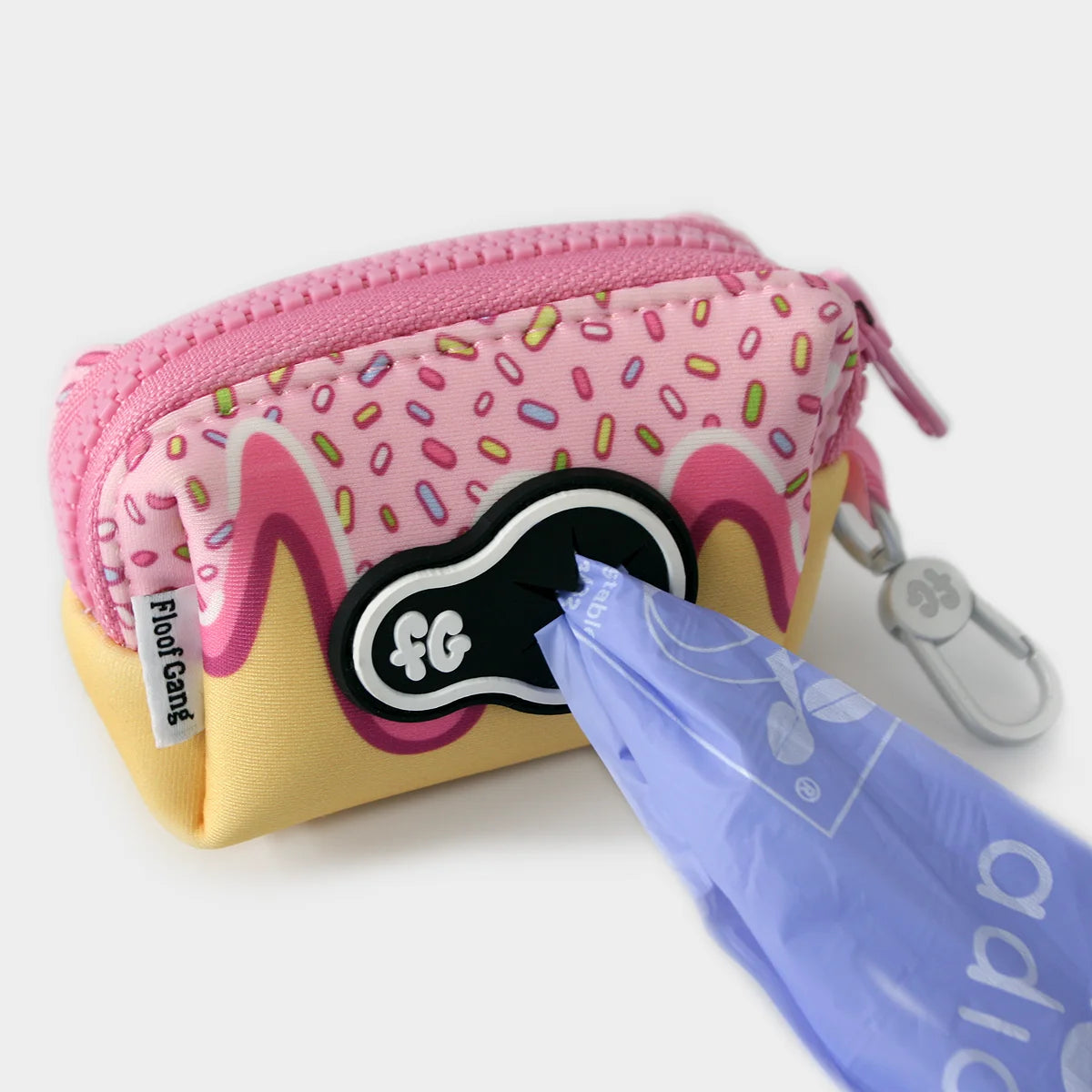 Dog Poop Bag Holder - 'Glazed' - Floof Gang