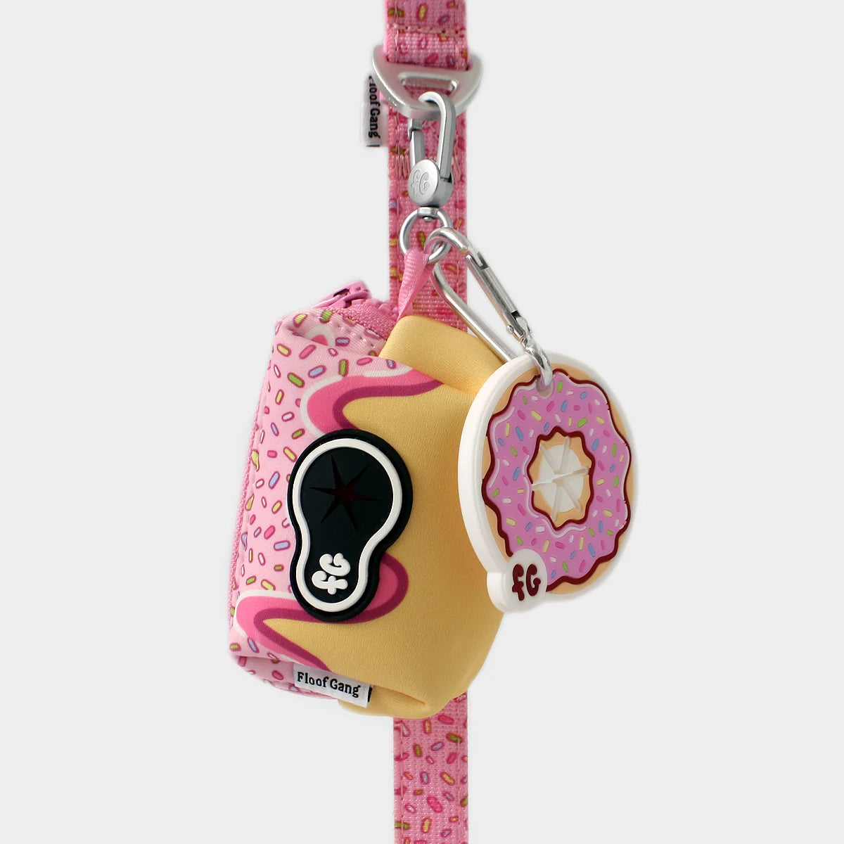 Dog Poop Bag Holder - 'Glazed' - Floof Gang