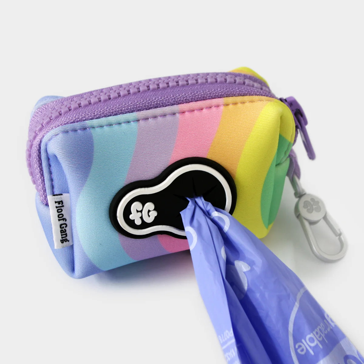 Dog Poop Bag Holder - 'Sherbet' - Floof Gang