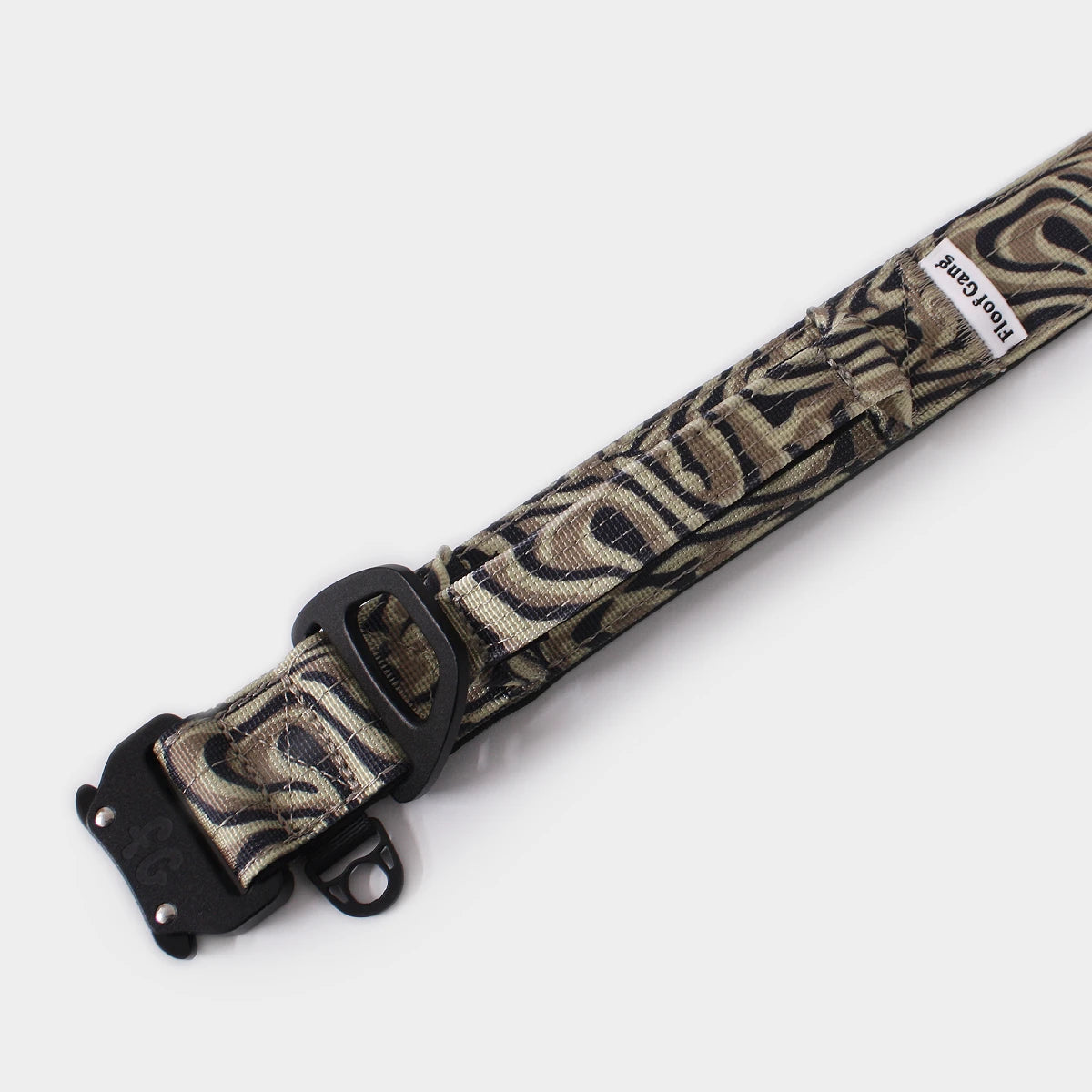 Tactical Dog Collar - 'Desert Camo' - 4cm - Floof Gang