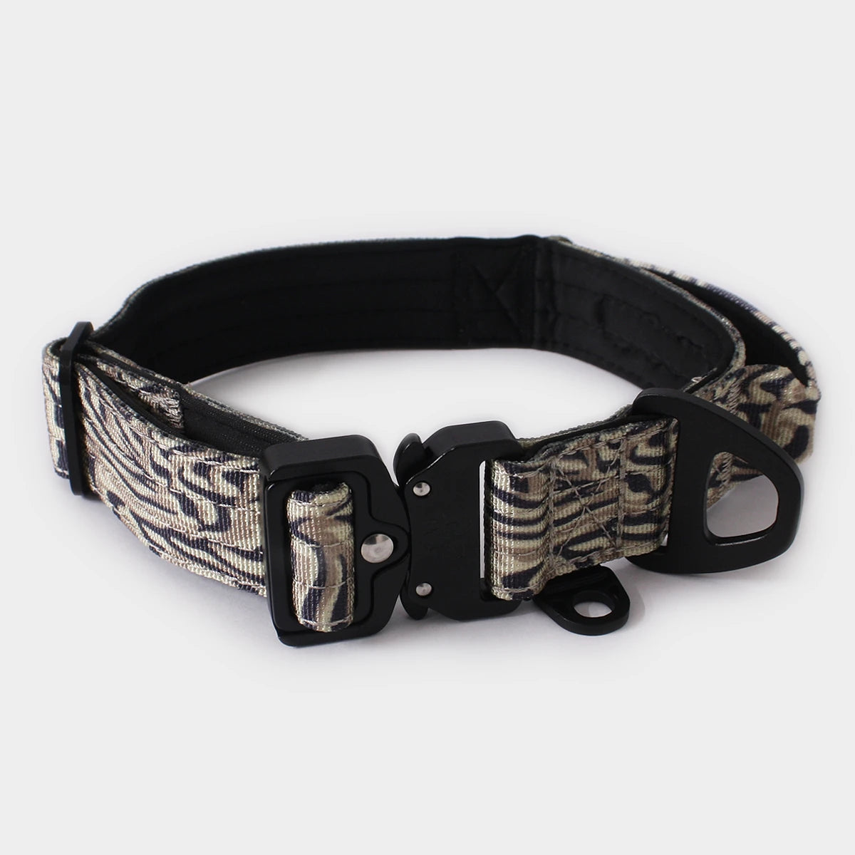 Tactical Dog Collar Desert Camo 3cm