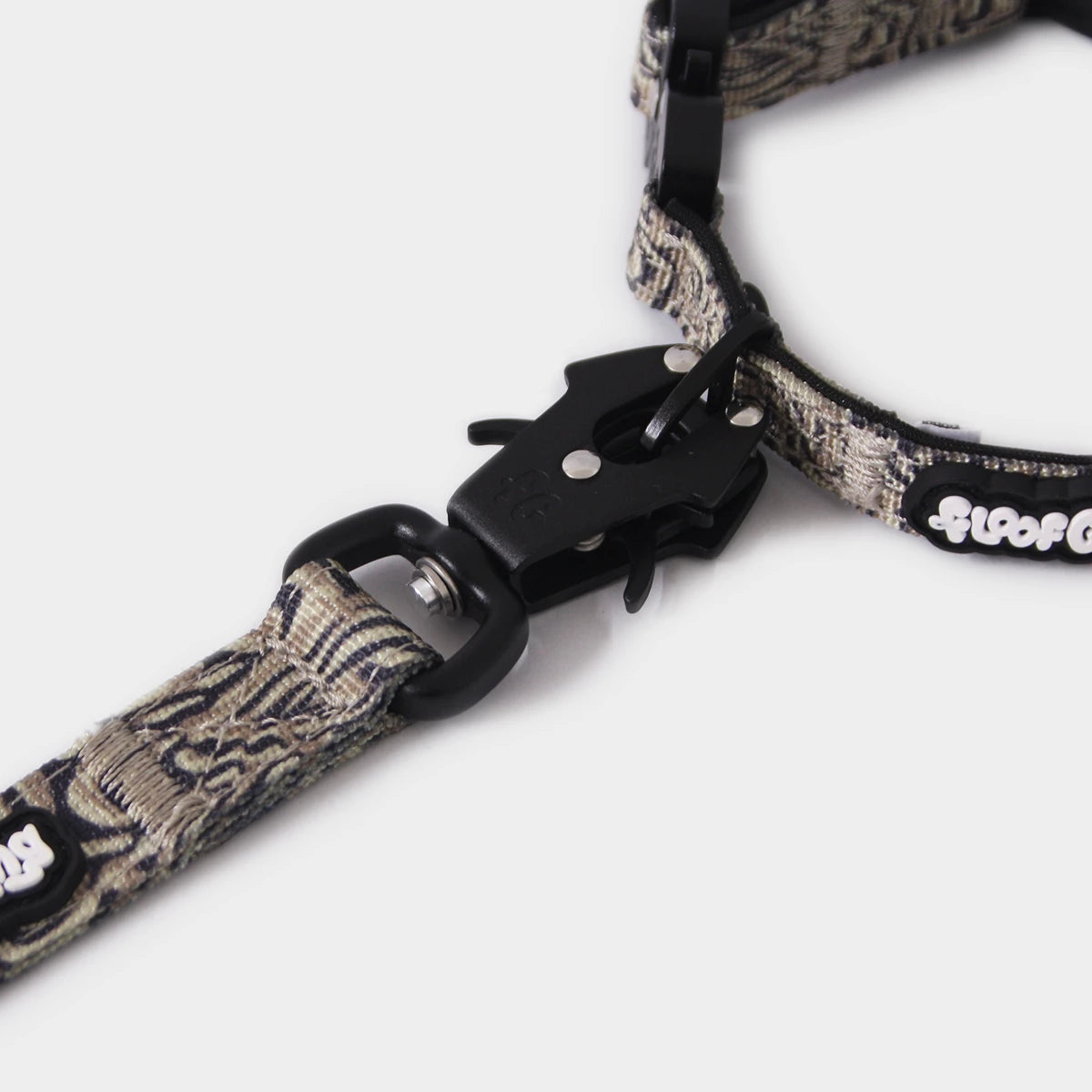Tactical Dog Collar - 'Desert Camo' - 1.5cm - Floof Gang