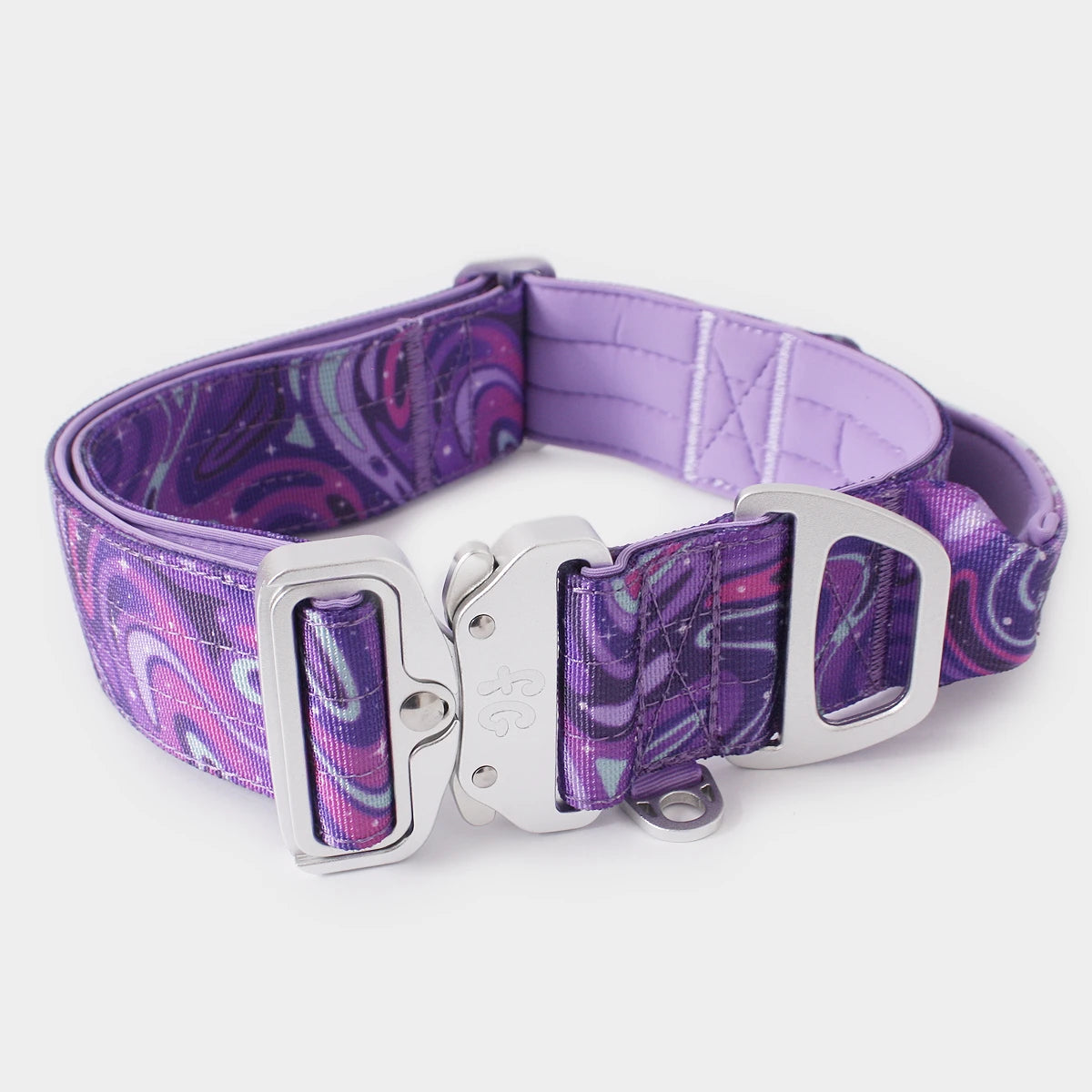 Tactical Dog Collar - 'Galaxy' - 5cm - Floof Gang
