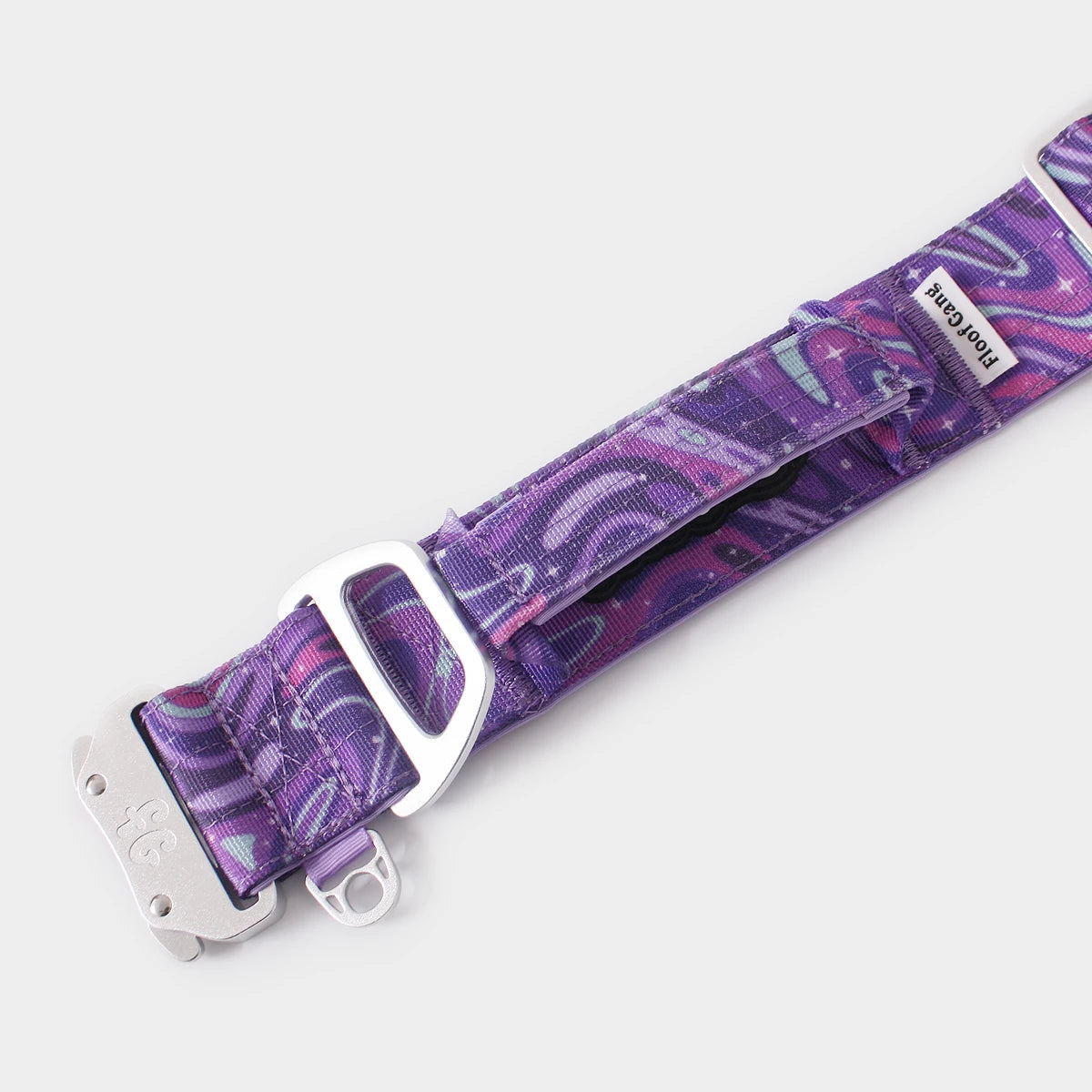 Tactical Dog Collar - 'Galaxy' - 5cm - Floof Gang