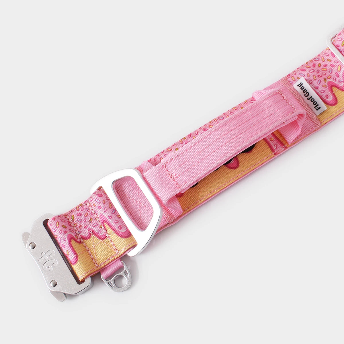 Tactical Dog Collar - 'Glazed' - 5cm - Floof Gang