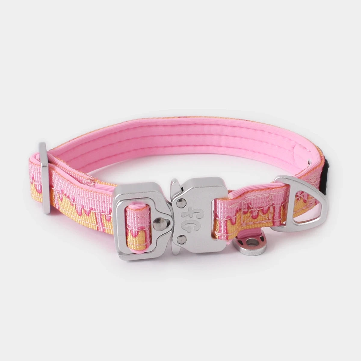 Tactical Dog Collar - 'Glazed' - 1.5cm - Floof Gang