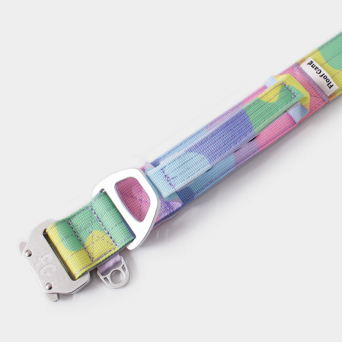 Tactical Dog Collar - 'Sherbet' - 4cm - Floof Gang
