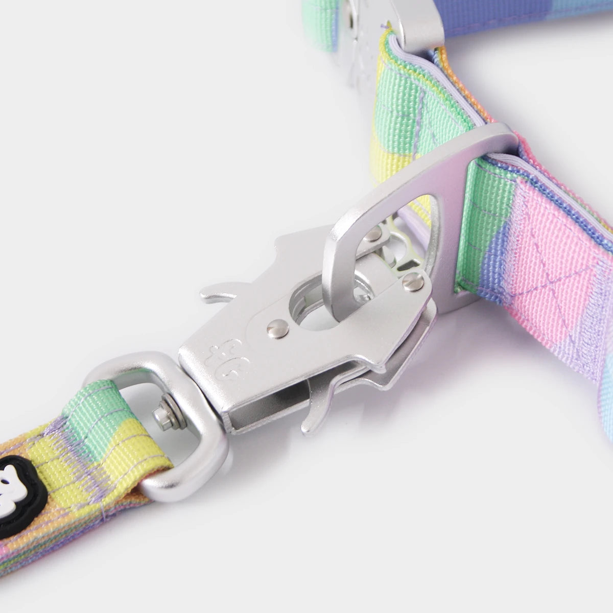 Tactical Dog Collar - 'Sherbet' - 4cm - Floof Gang