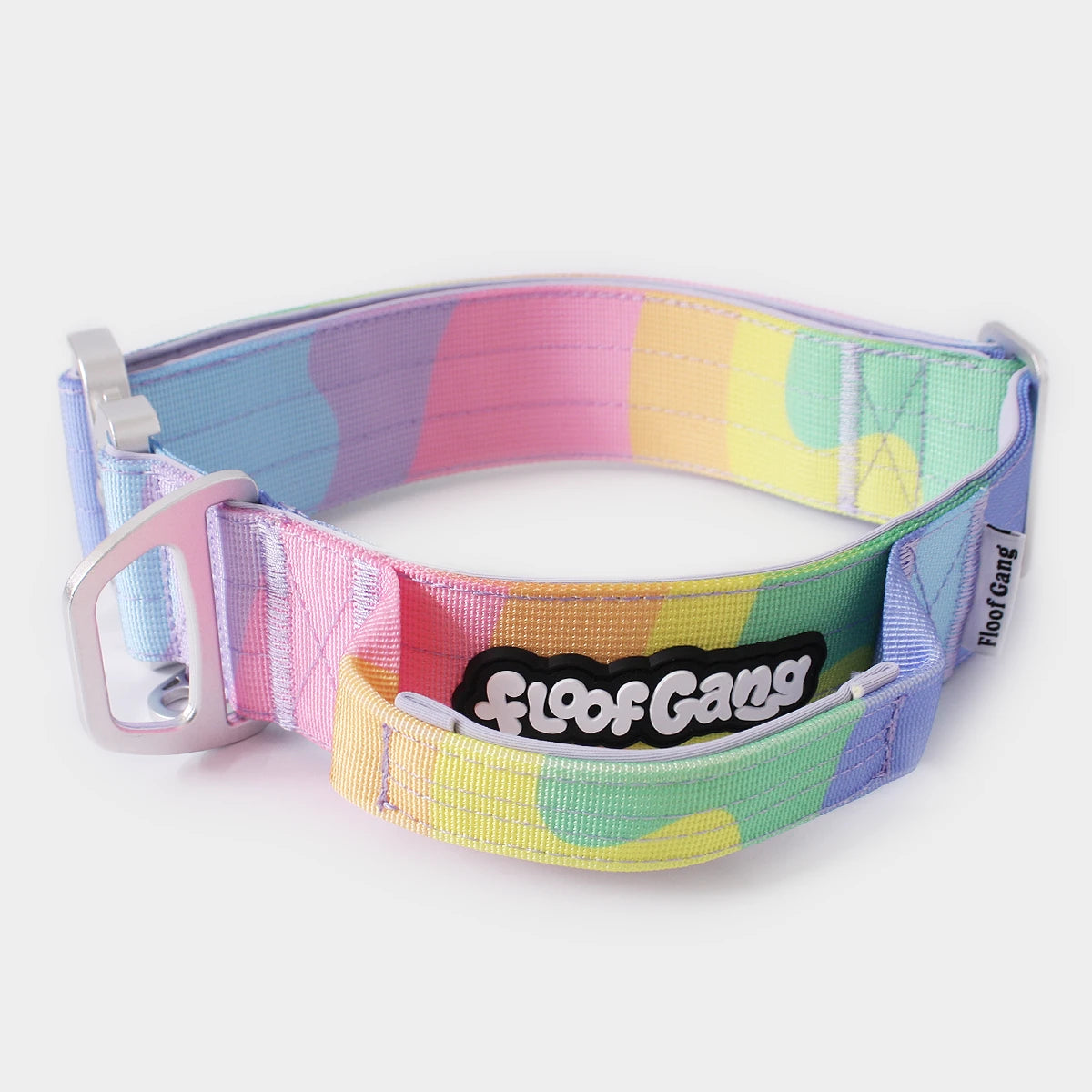 Tactical Dog Collar - 'Sherbet' - 5cm - Floof Gang