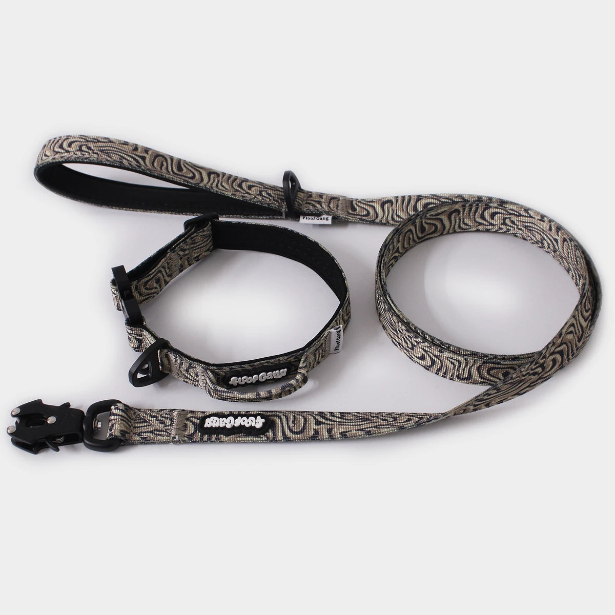 Tactical Dog Lead - 'Desert Camo' - Small - Floof Gang