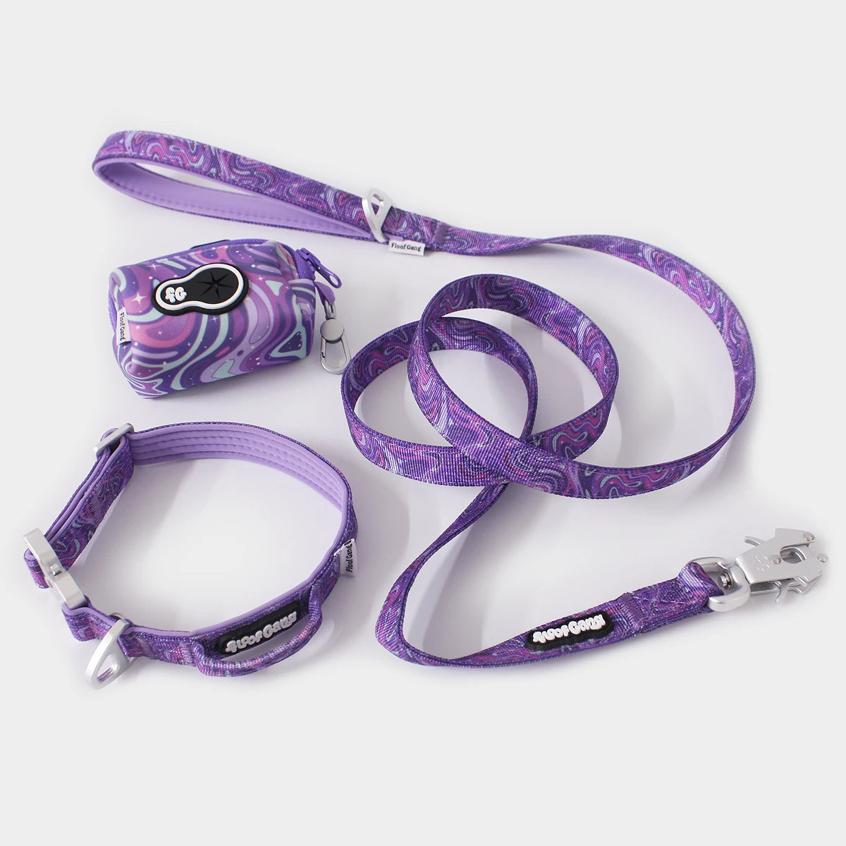 Tactical Dog Collar - 'Galaxy' - 2cm - Floof Gang