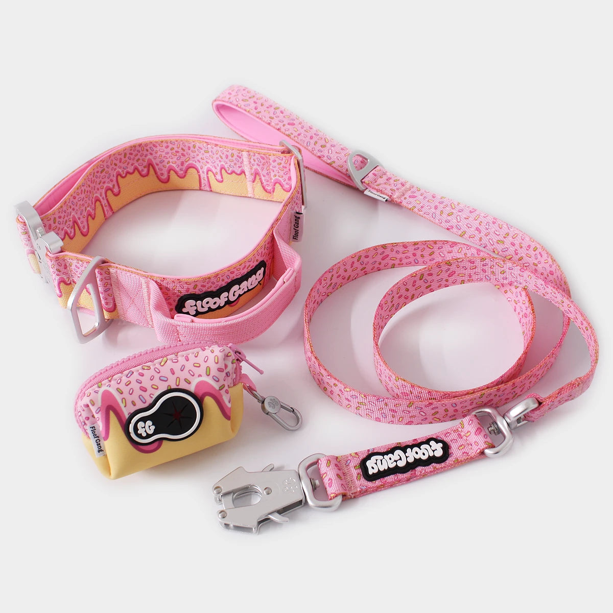 Tactical Dog Collar - 'Glazed' - 5cm - Floof Gang