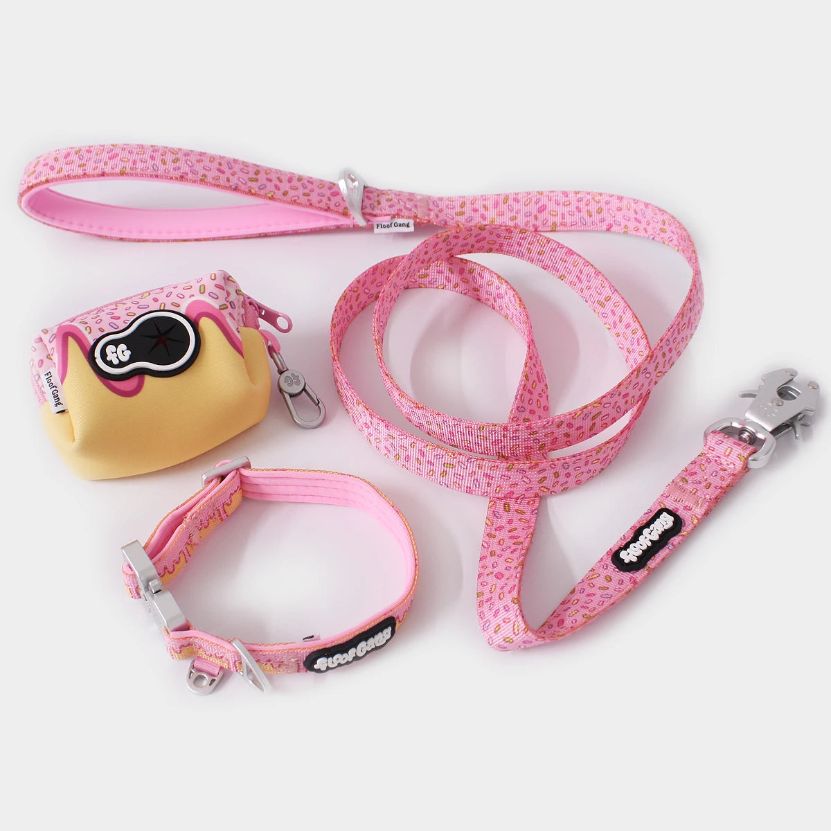 Tactical Dog Collar - 'Glazed' - 1.5cm - Floof Gang