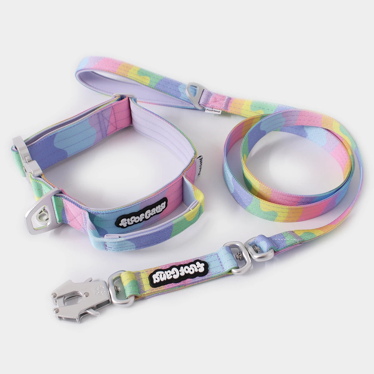 Tactical Dog Lead - 'Sherbet' - Large - Floof Gang