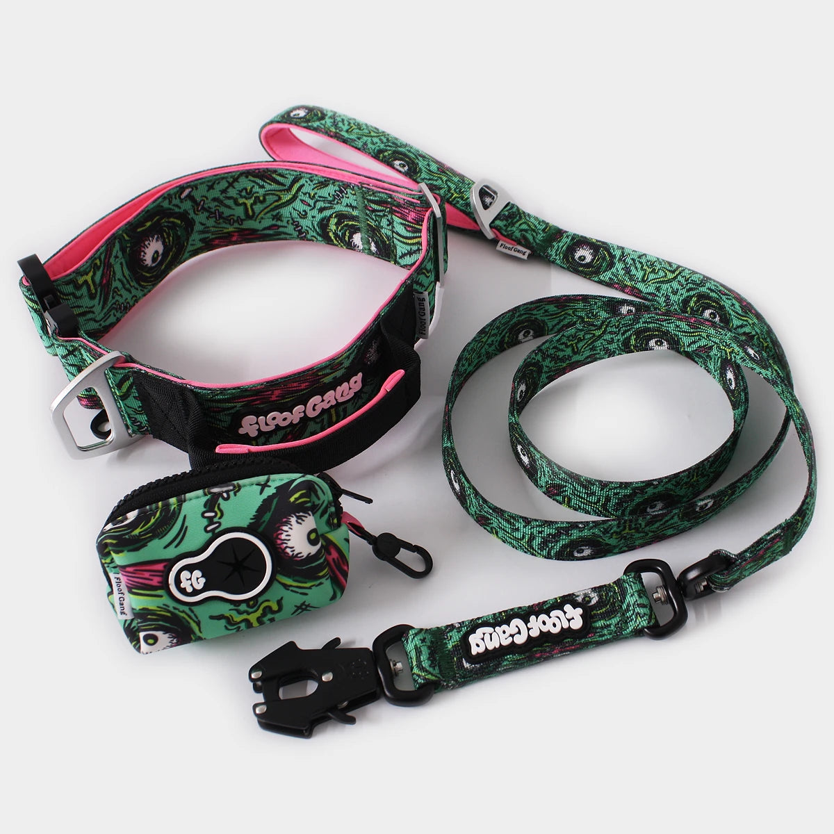 Tactical Dog Collar - 'Zombie' - 5cm - Floof Gang
