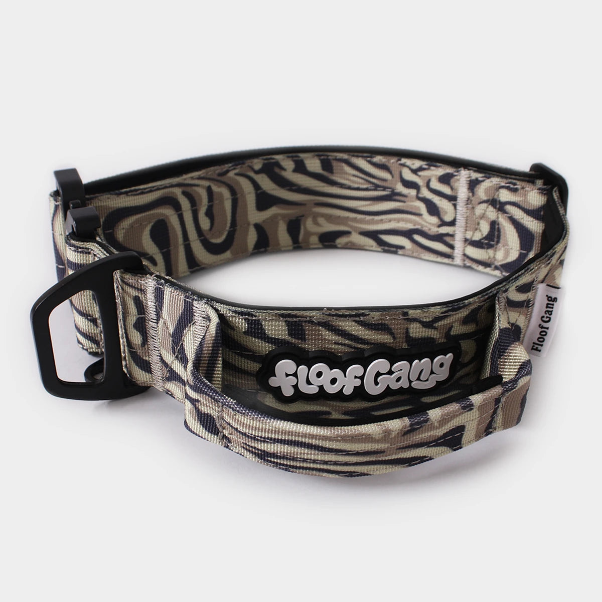 Tactical Dog Collar - 'Desert Camo' - 5cm - Floof Gang