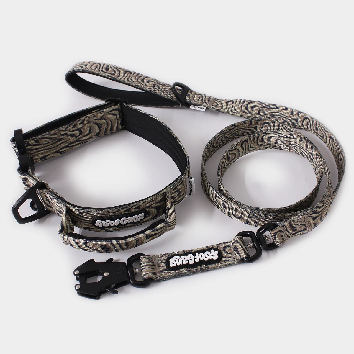 Tactical Dog Lead - 'Desert Camo' - Large - Floof Gang