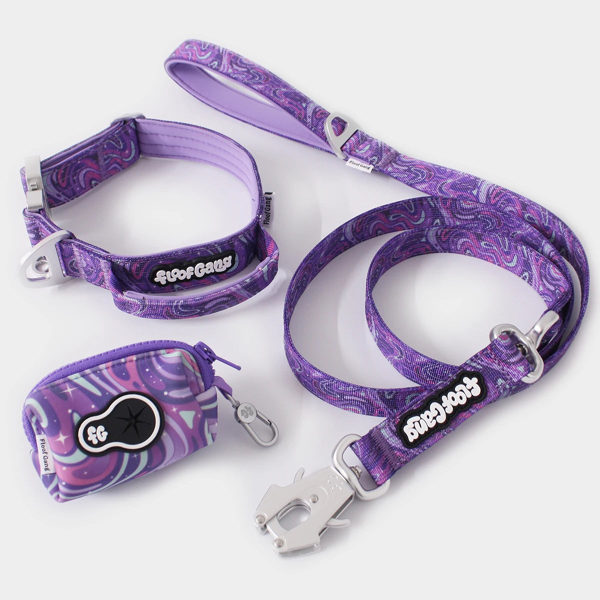 Tactical Dog Collar - 'Galaxy' - 3cm - Floof Gang